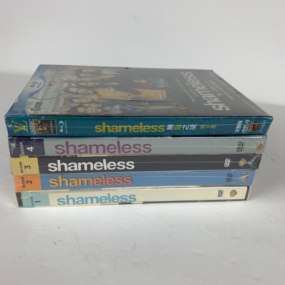 Shameless Seasons 1-5 TV Series 1 2 3 4 DVD + 5 Blu-Ray RARE‎ IMPORT New Sealed